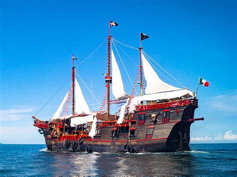 pirate ship puerto vallarta|Barco Pirata Marigalante .